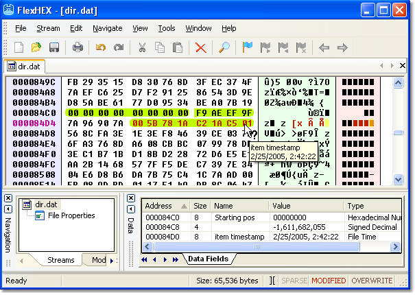 hex edit bin file