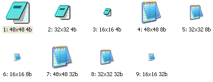 windows notepad icon