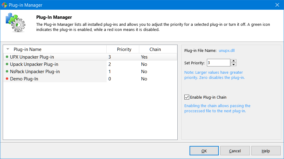 Plug-in Manager Plug-in Manager