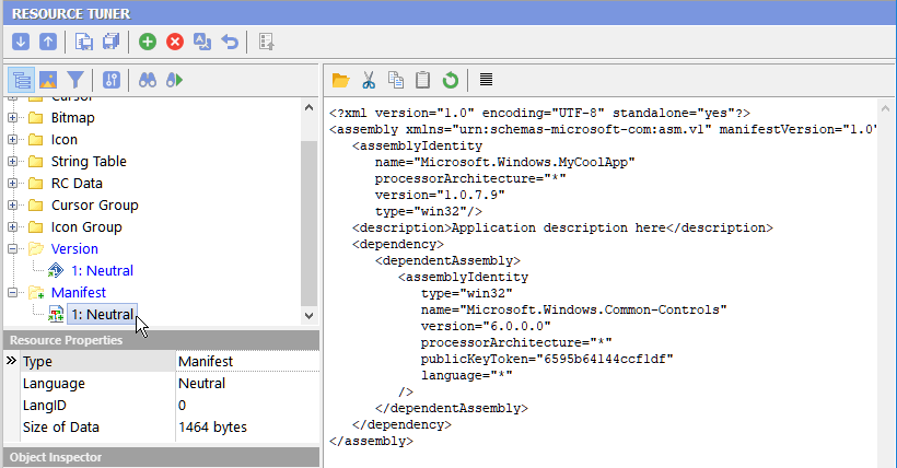 Check the Resource Tree to verify that the newly manifest resource is present